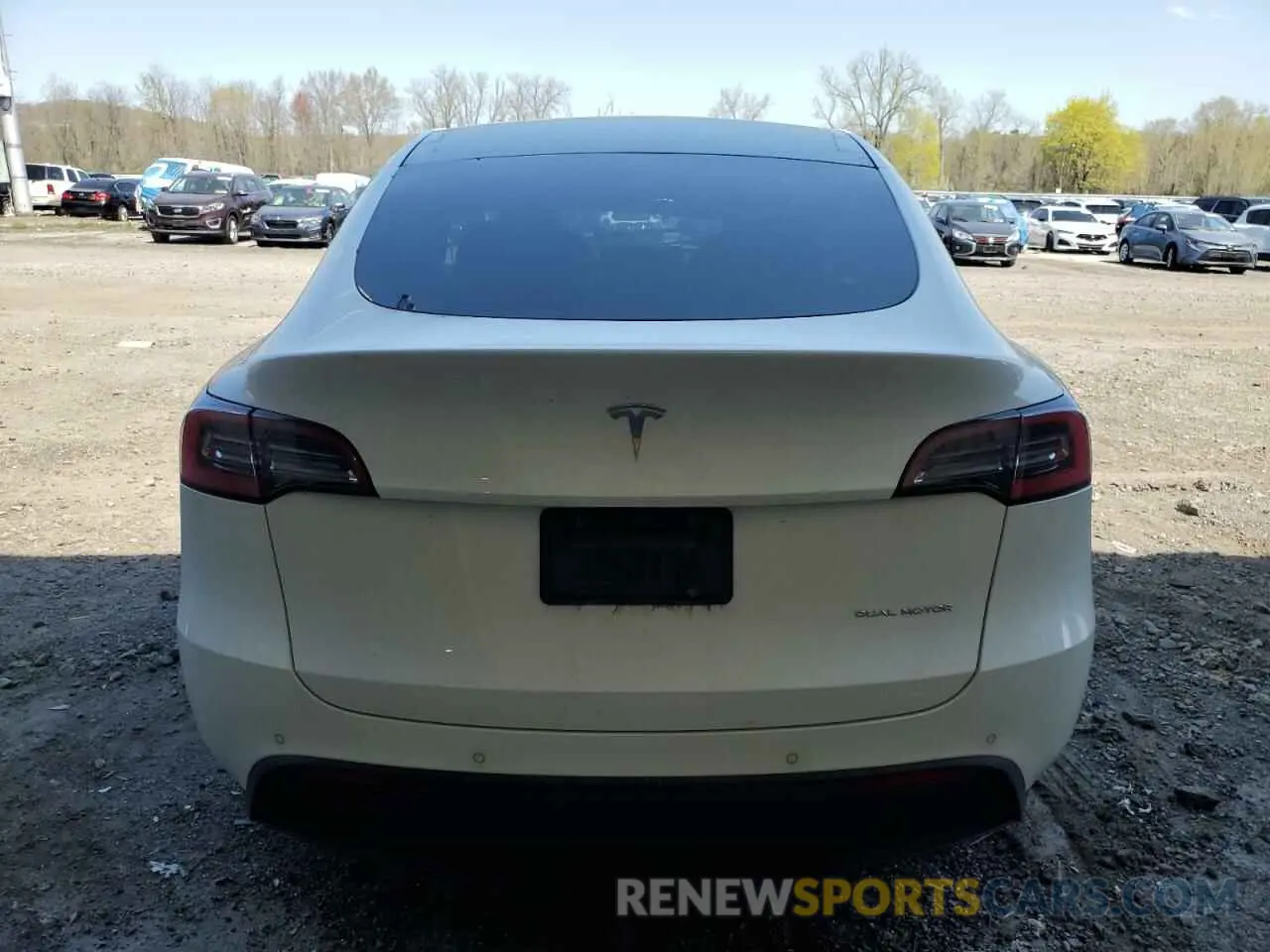 6 Photograph of a damaged car 5YJYGDEE0MF083558 TESLA MODEL Y 2021
