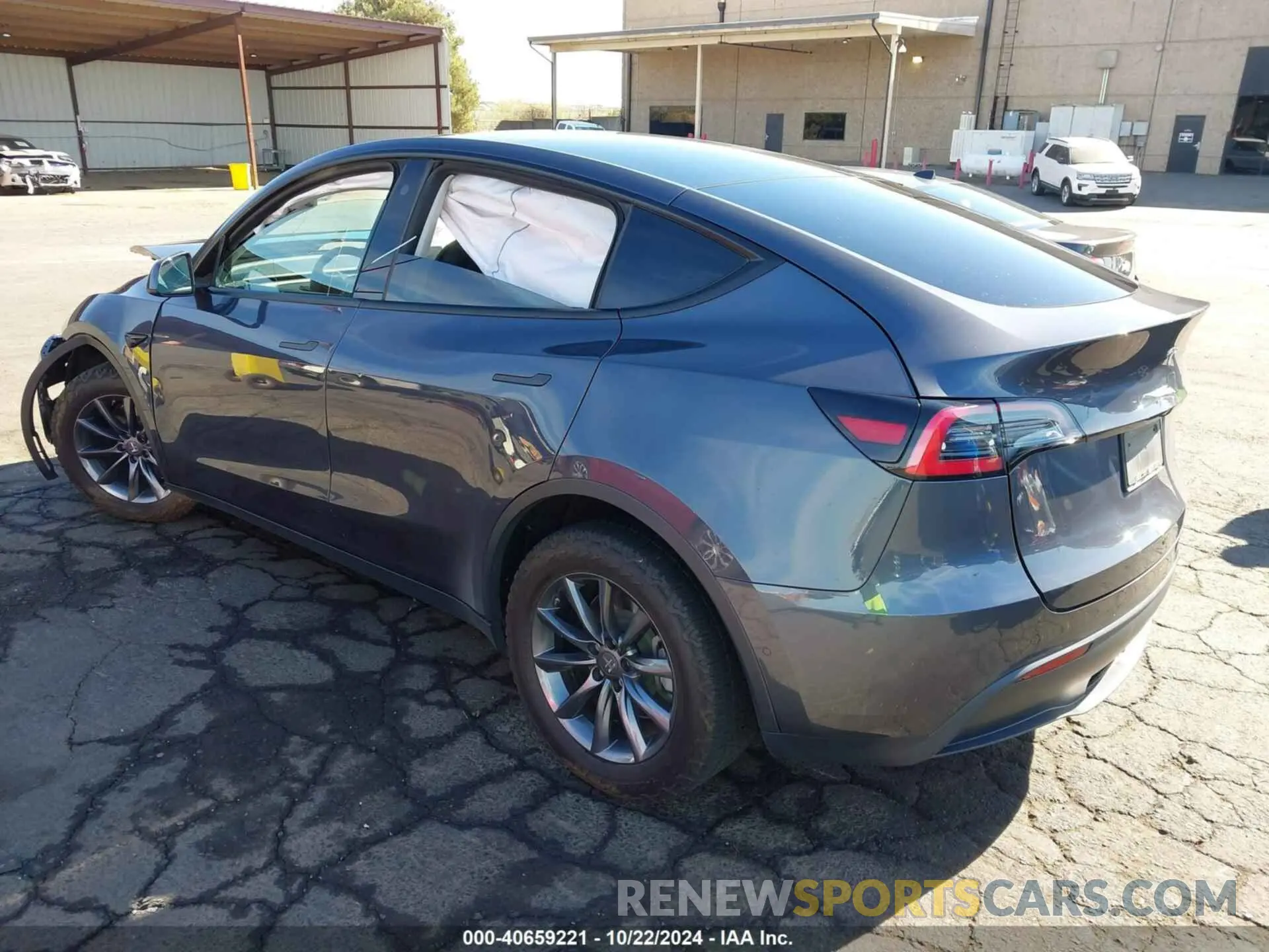 3 Photograph of a damaged car 5YJYGDEE0MF084144 TESLA MODEL Y 2021