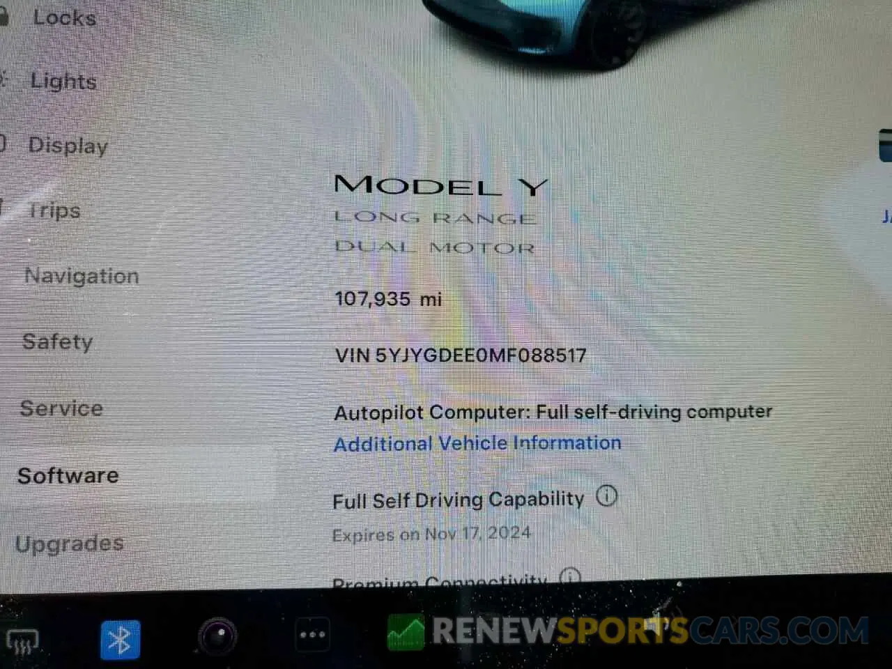 9 Photograph of a damaged car 5YJYGDEE0MF088517 TESLA MODEL Y 2021