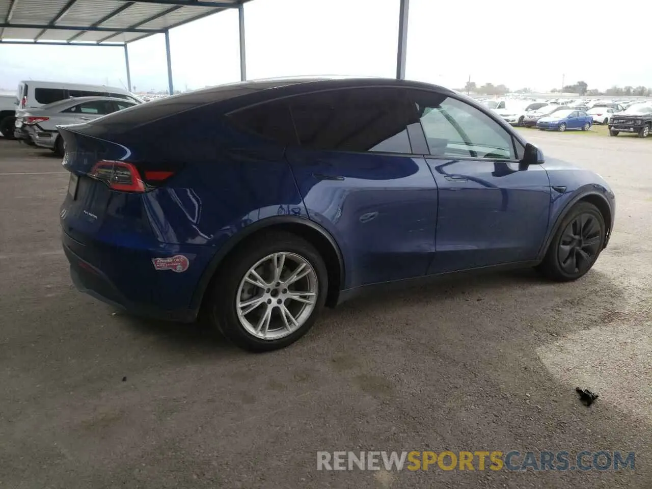 3 Photograph of a damaged car 5YJYGDEE0MF096777 TESLA MODEL Y 2021