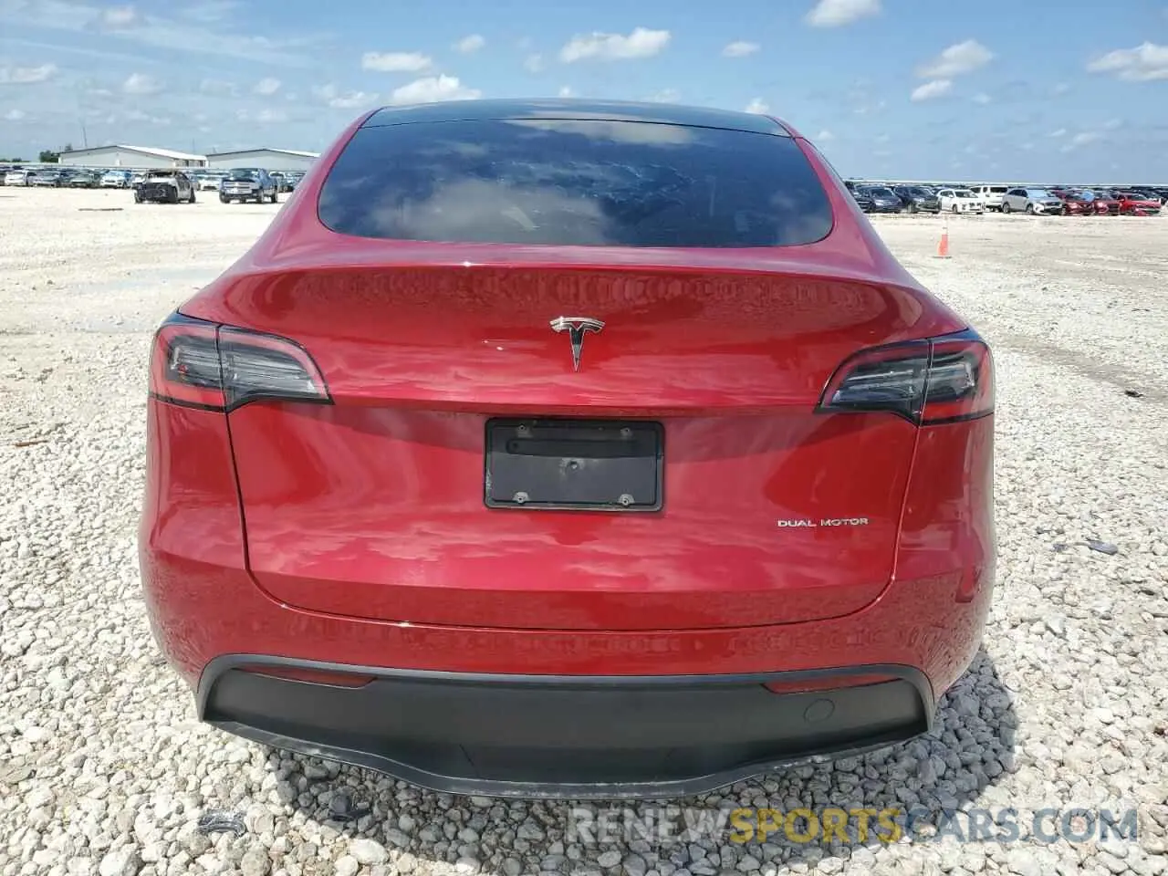6 Photograph of a damaged car 5YJYGDEE0MF099274 TESLA MODEL Y 2021