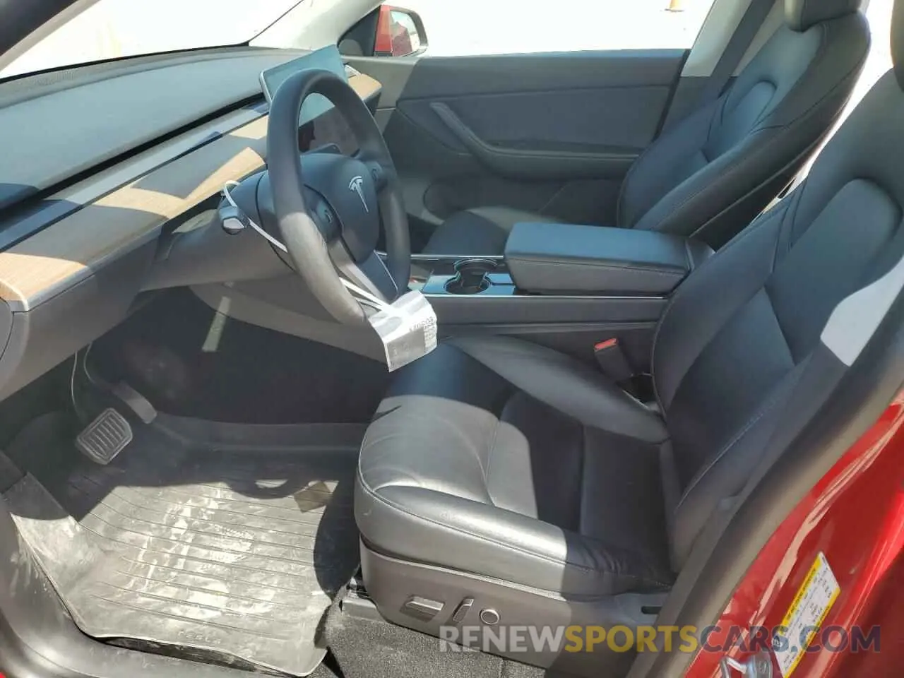 7 Photograph of a damaged car 5YJYGDEE0MF099274 TESLA MODEL Y 2021