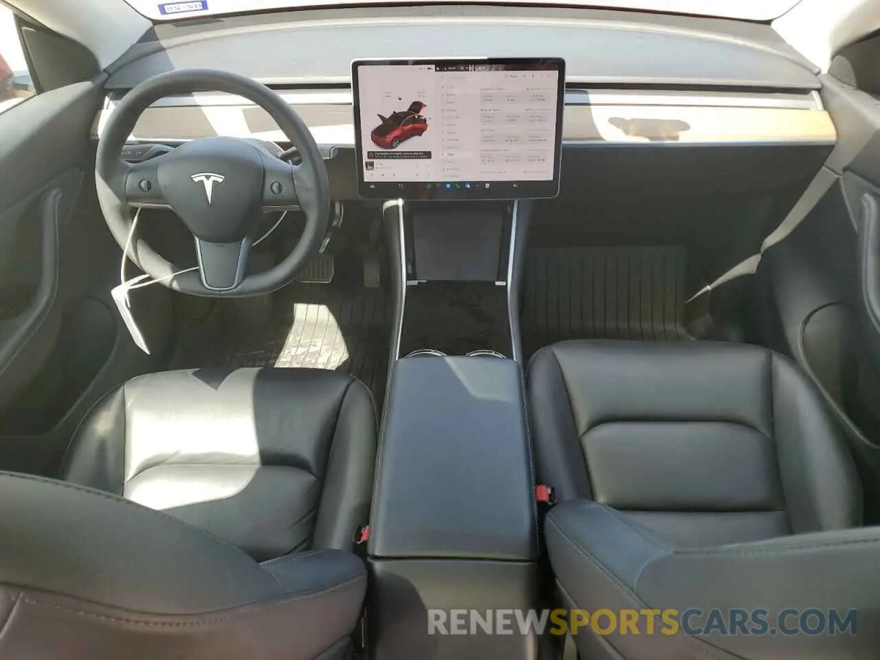 8 Photograph of a damaged car 5YJYGDEE0MF099274 TESLA MODEL Y 2021