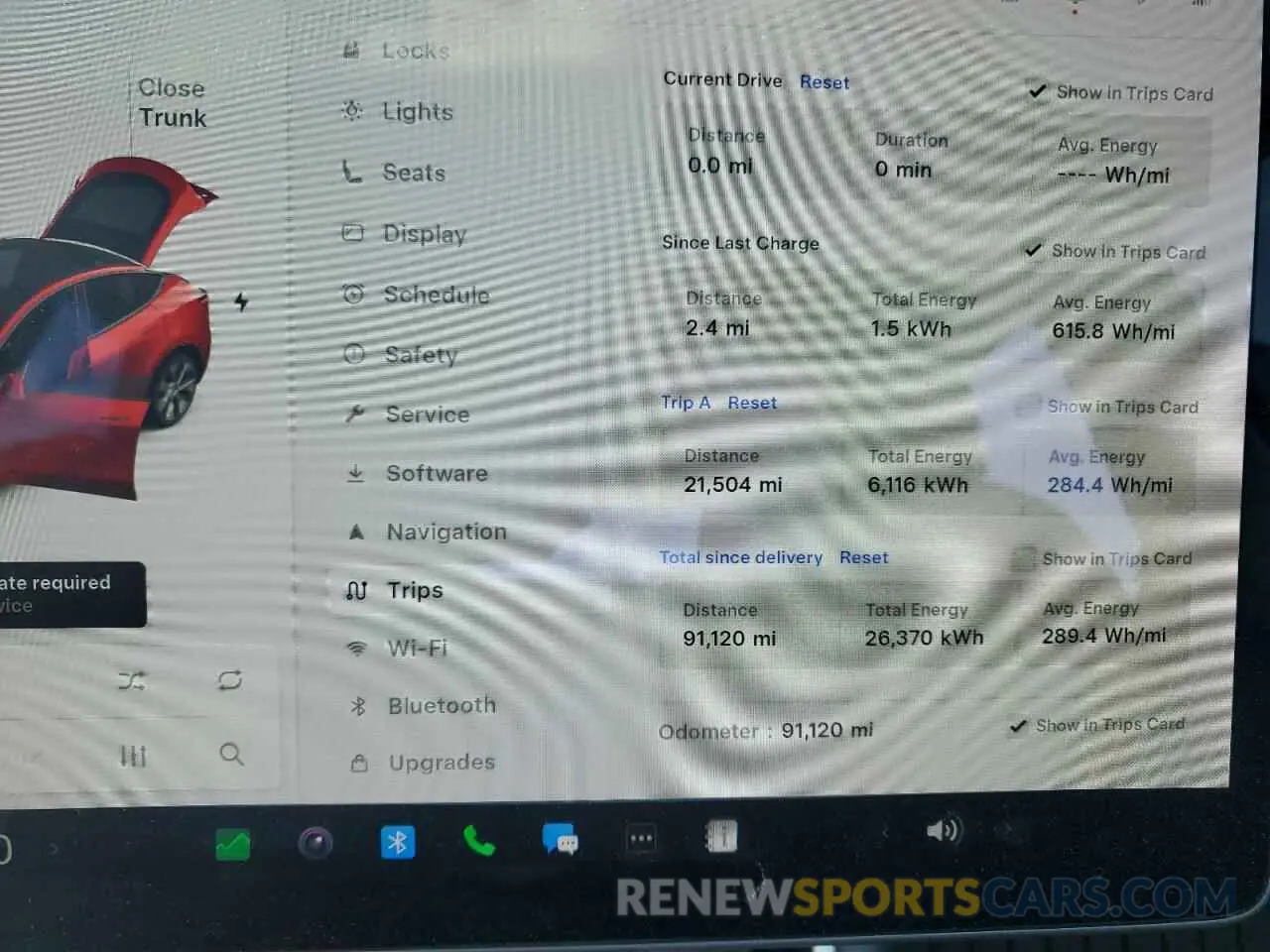 9 Photograph of a damaged car 5YJYGDEE0MF099274 TESLA MODEL Y 2021