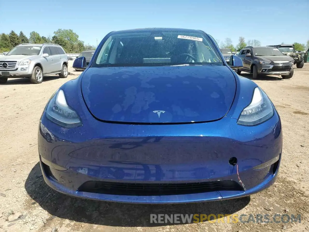 5 Photograph of a damaged car 5YJYGDEE0MF099467 TESLA MODEL Y 2021