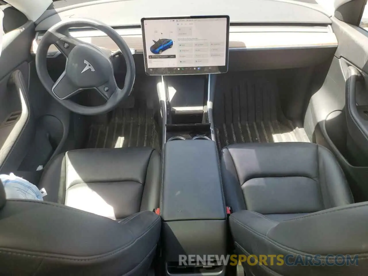 8 Photograph of a damaged car 5YJYGDEE0MF099467 TESLA MODEL Y 2021