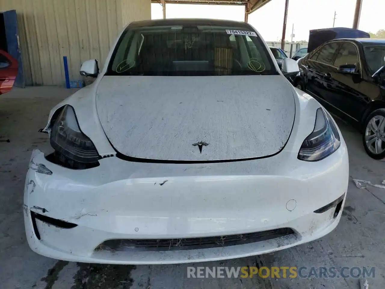 5 Photograph of a damaged car 5YJYGDEE0MF140034 TESLA MODEL Y 2021