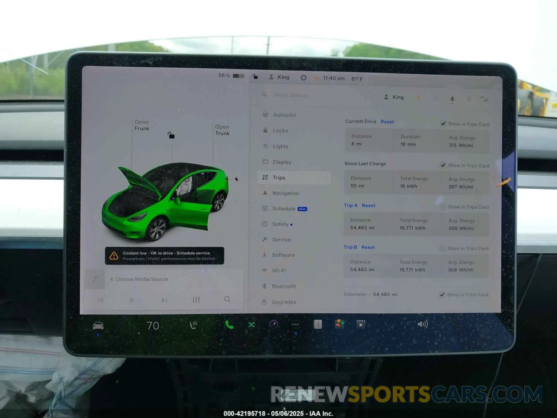 7 Photograph of a damaged car 5YJYGDEE0MF144777 TESLA MODEL Y 2021