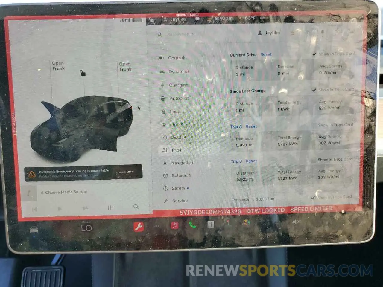 9 Photograph of a damaged car 5YJYGDEE0MF174328 TESLA MODEL Y 2021