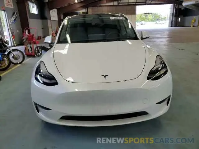 5 Photograph of a damaged car 5YJYGDEE0MF181876 TESLA MODEL Y 2021