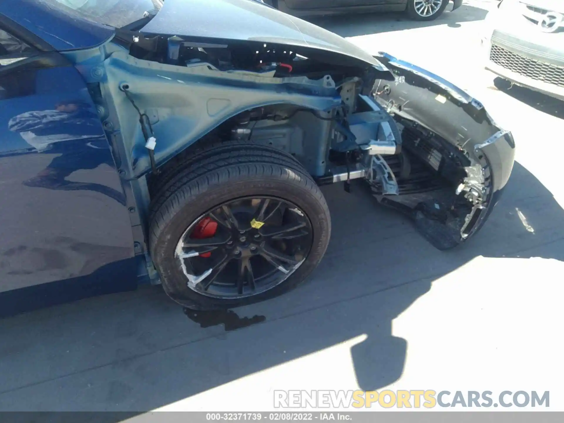 6 Photograph of a damaged car 5YJYGDEE0MF187371 TESLA MODEL Y 2021