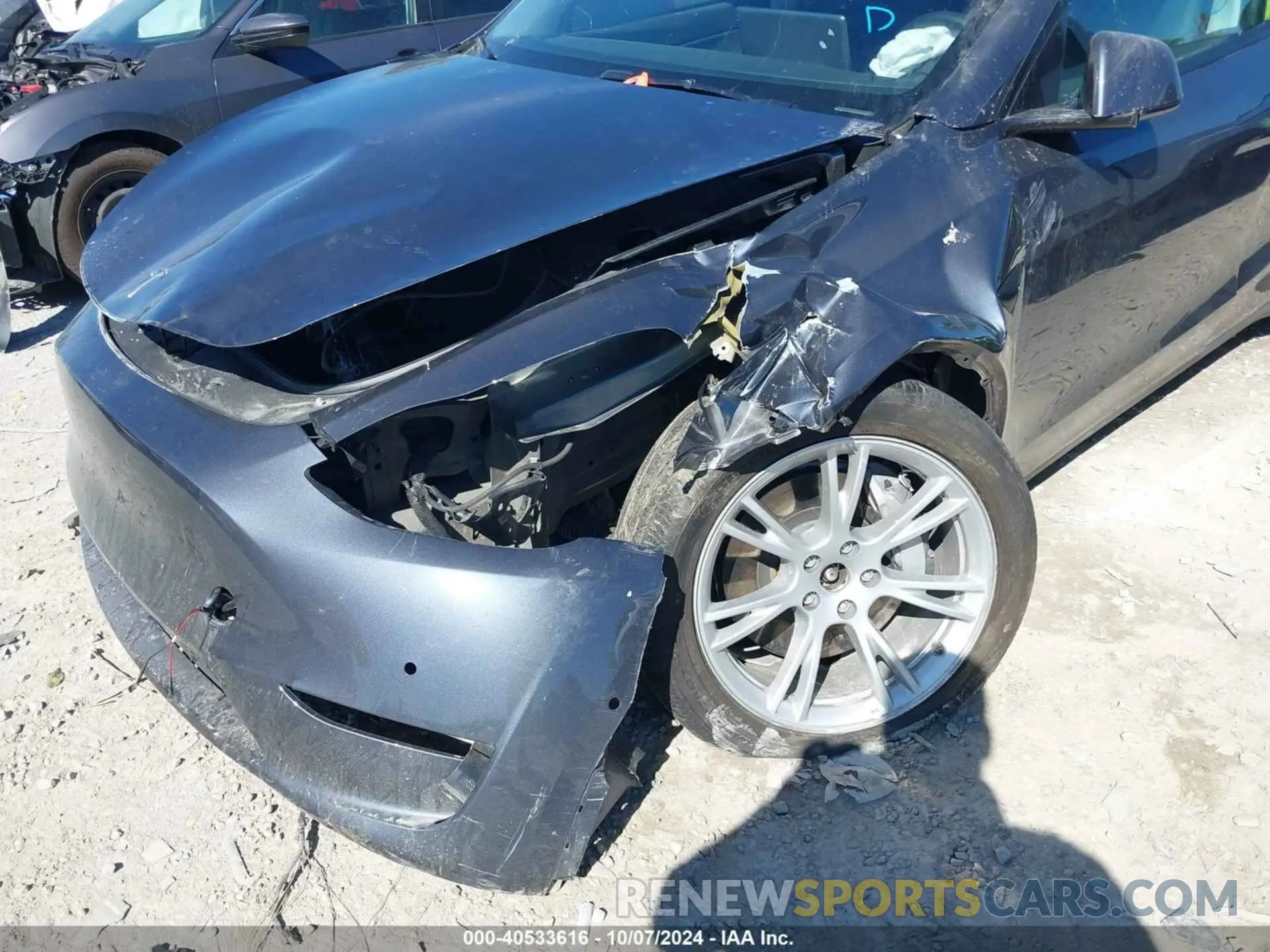 6 Photograph of a damaged car 5YJYGDEE0MF191243 TESLA MODEL Y 2021