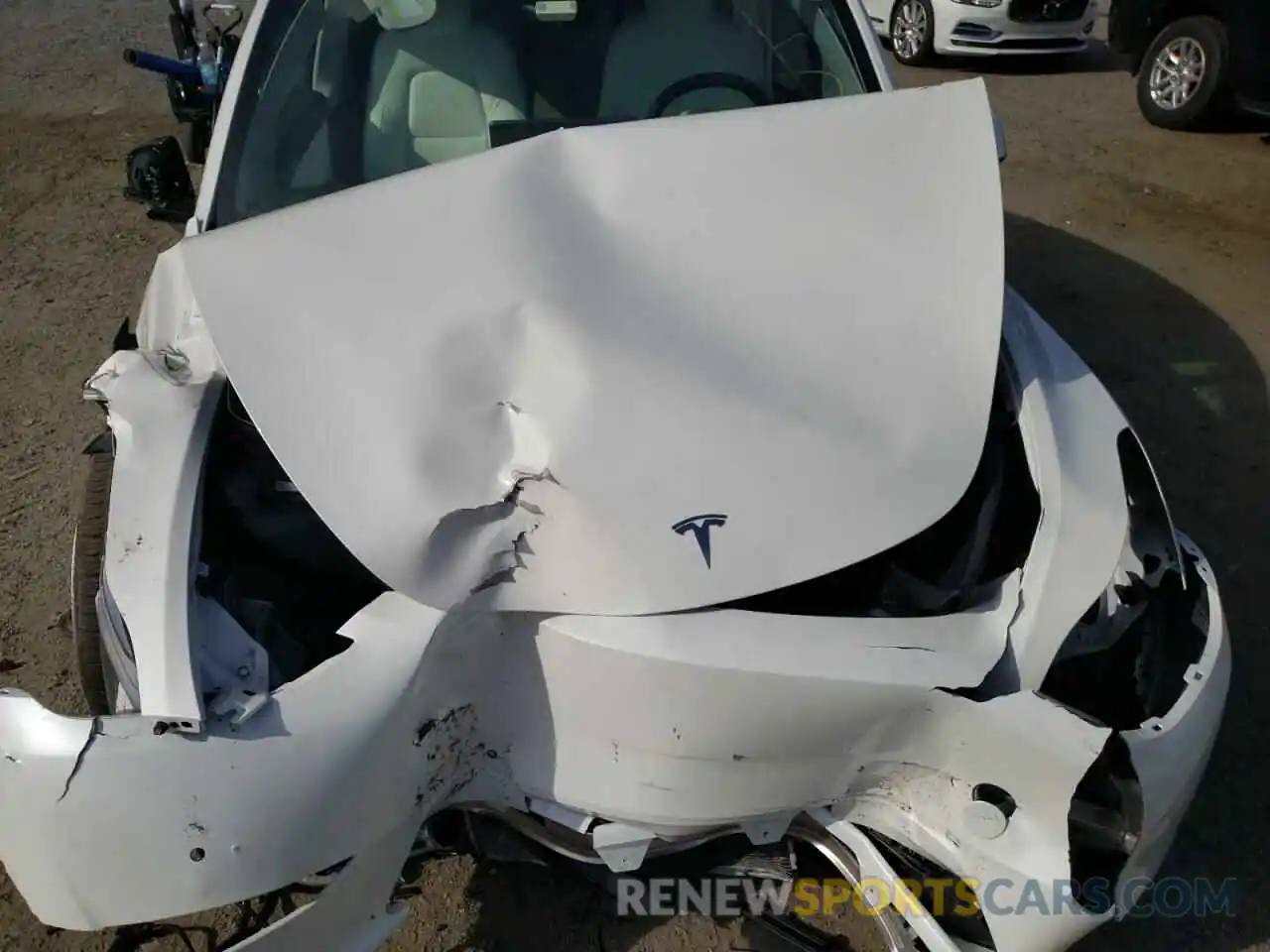 7 Photograph of a damaged car 5YJYGDEE0MF203147 TESLA MODEL Y 2021