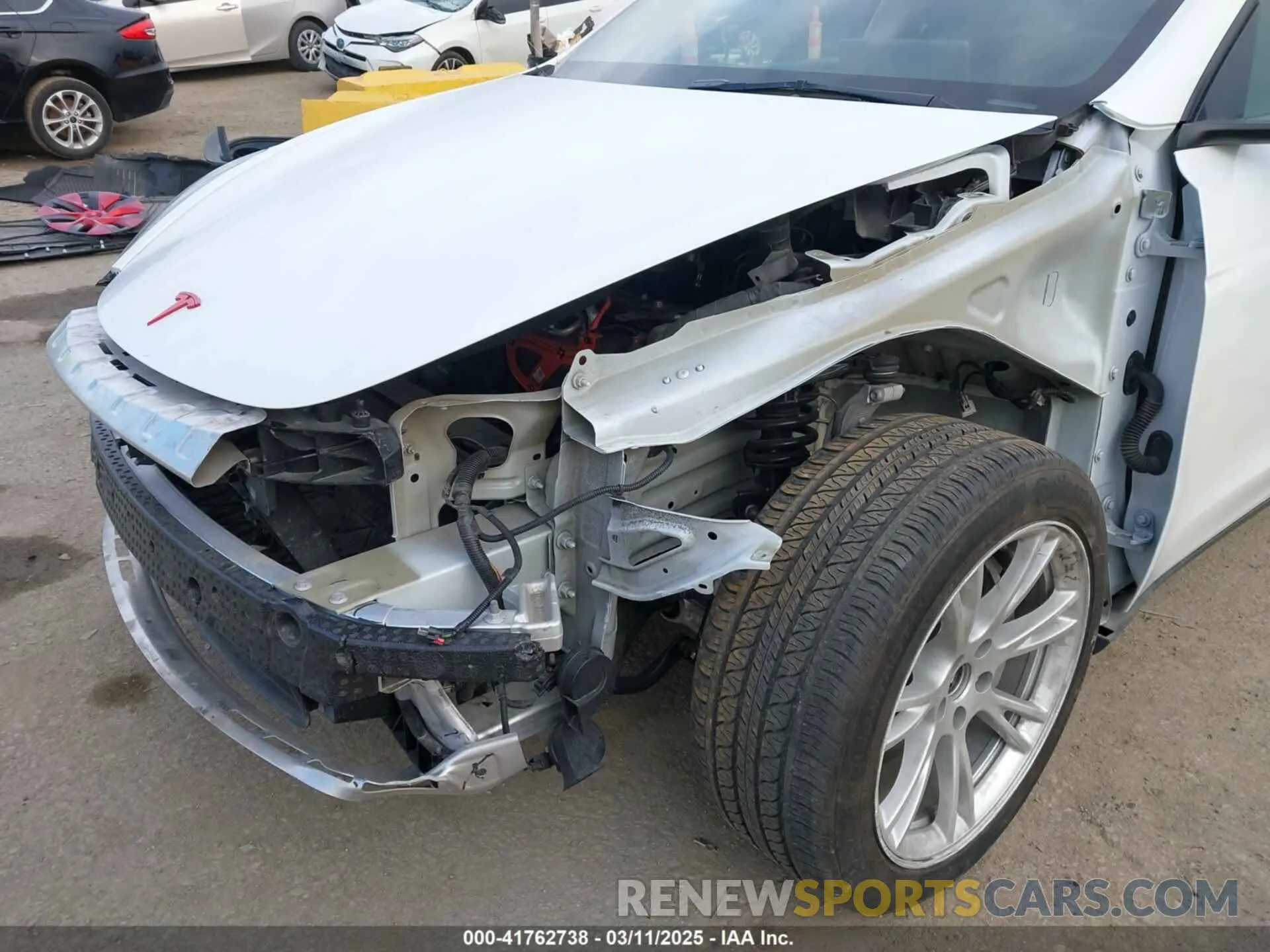 6 Photograph of a damaged car 5YJYGDEE0MF209045 TESLA MODEL Y 2021