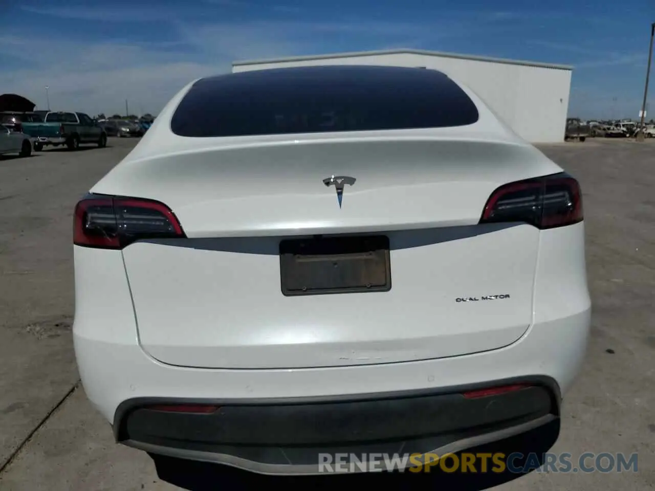 6 Photograph of a damaged car 5YJYGDEE0MF218697 TESLA MODEL Y 2021