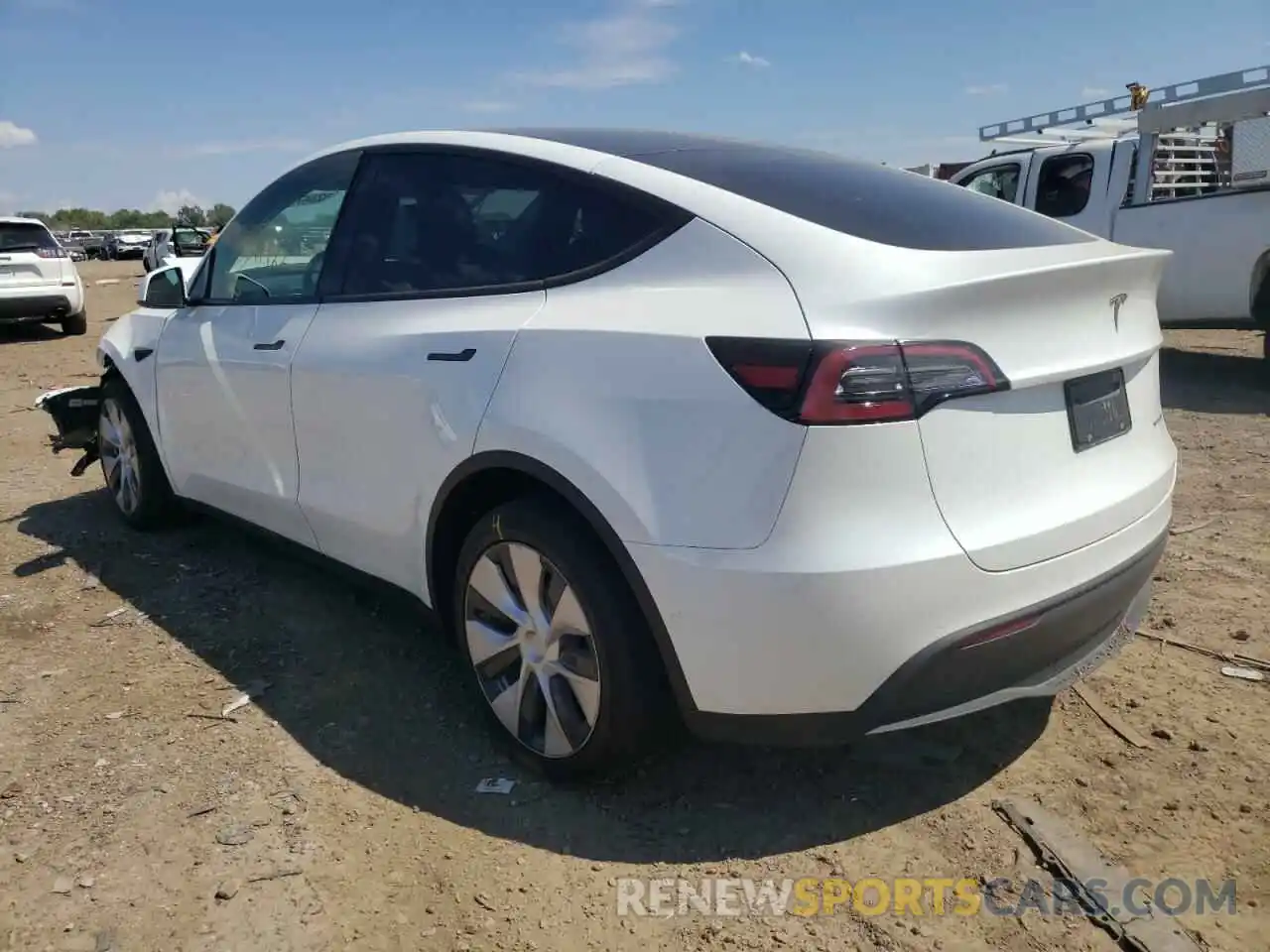 3 Photograph of a damaged car 5YJYGDEE0MF227805 TESLA MODEL Y 2021