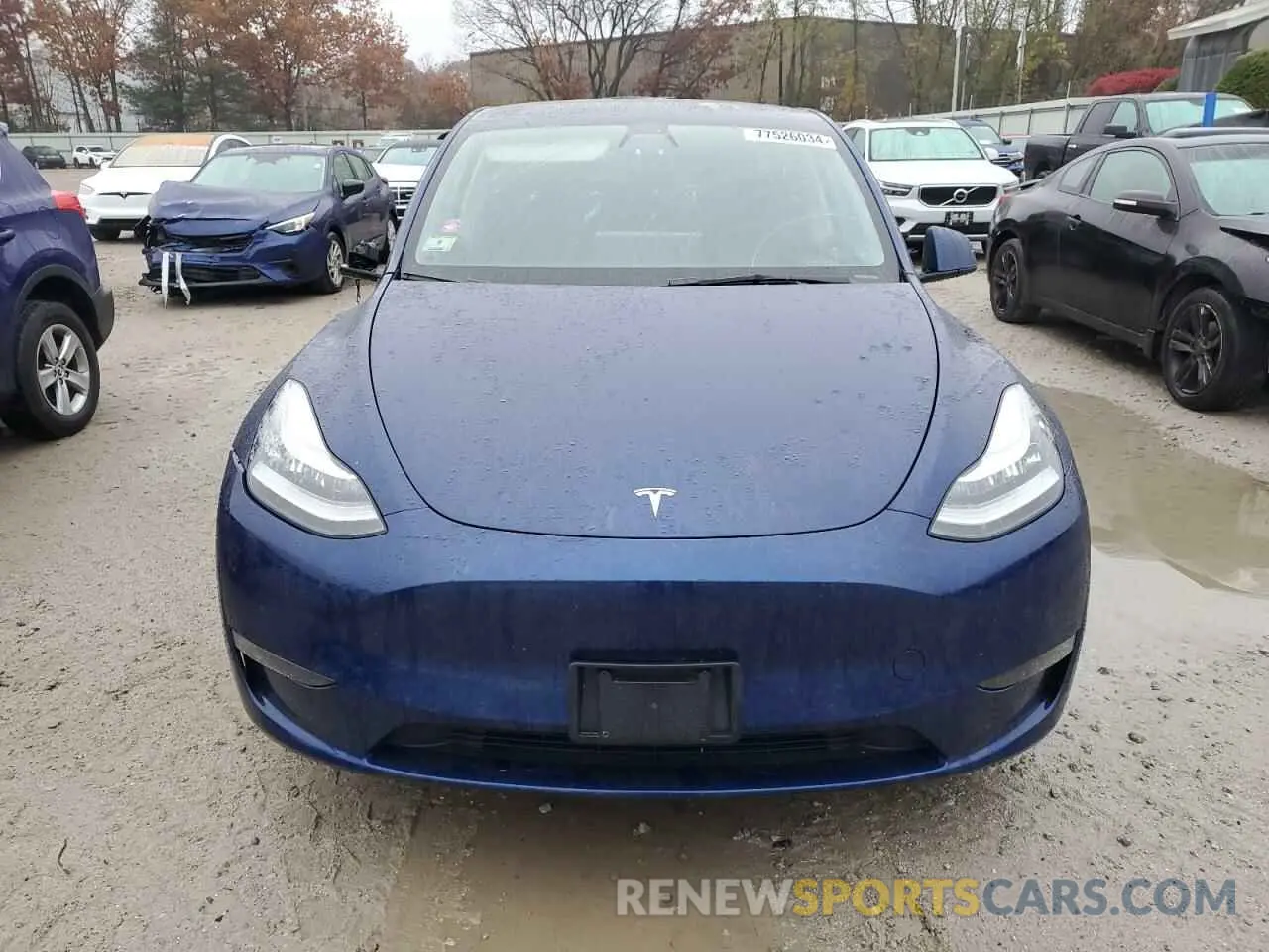 5 Photograph of a damaged car 5YJYGDEE0MF245009 TESLA MODEL Y 2021