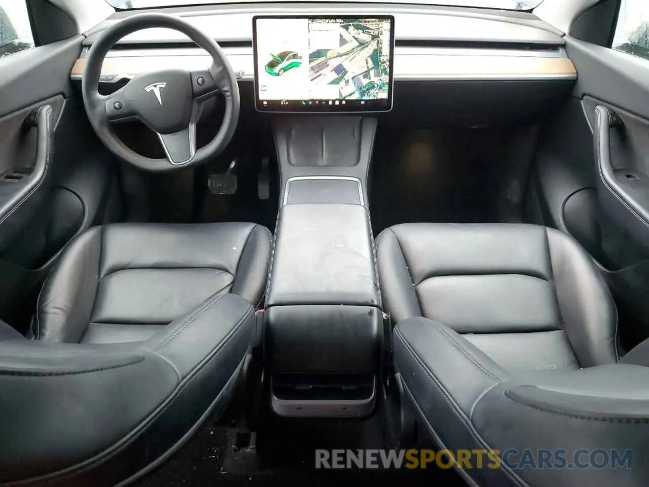 8 Photograph of a damaged car 5YJYGDEE0MF245009 TESLA MODEL Y 2021