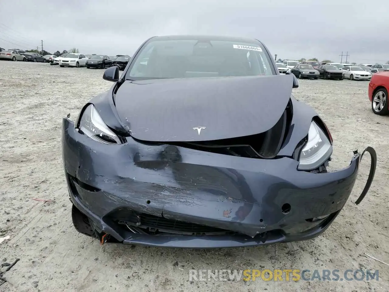 5 Photograph of a damaged car 5YJYGDEE0MF254020 TESLA MODEL Y 2021