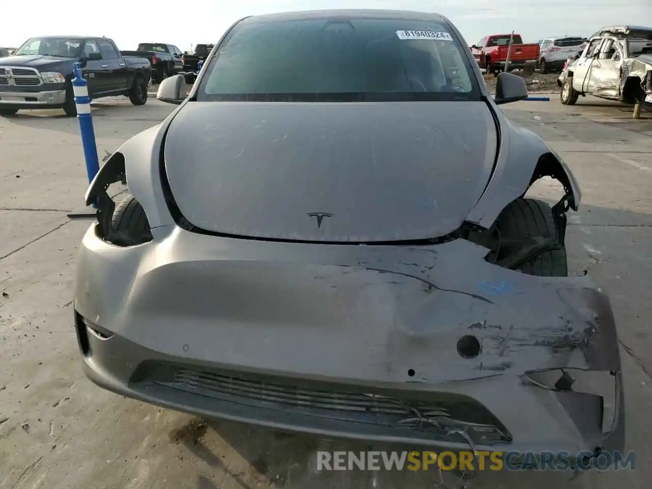 5 Photograph of a damaged car 5YJYGDEE0MF255412 TESLA MODEL Y 2021