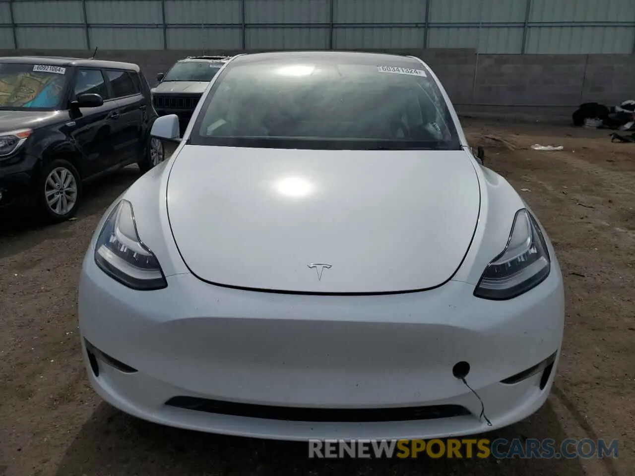 5 Photograph of a damaged car 5YJYGDEE0MF265020 TESLA MODEL Y 2021