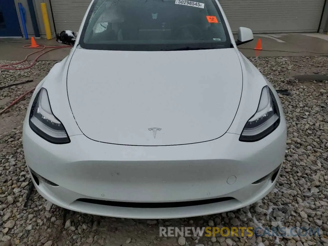 12 Photograph of a damaged car 5YJYGDEE0MF265423 TESLA MODEL Y 2021
