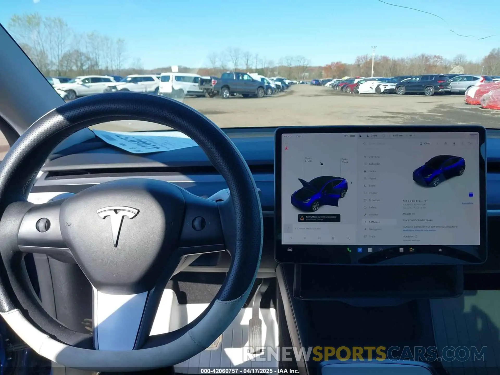 18 Photograph of a damaged car 5YJYGDEE0MF279449 TESLA MODEL Y 2021