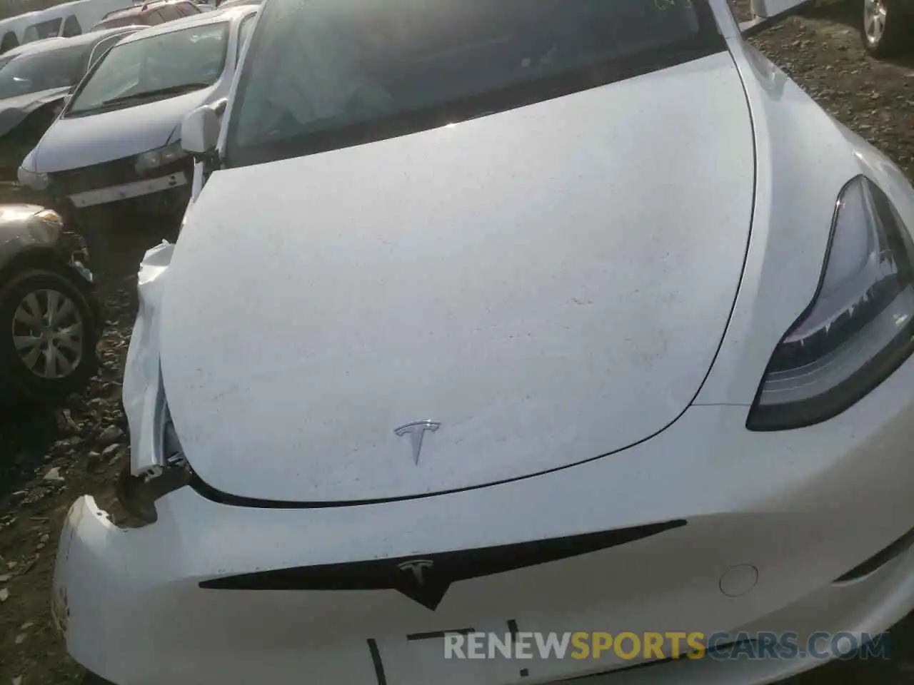 7 Photograph of a damaged car 5YJYGDEE0MF288071 TESLA MODEL Y 2021