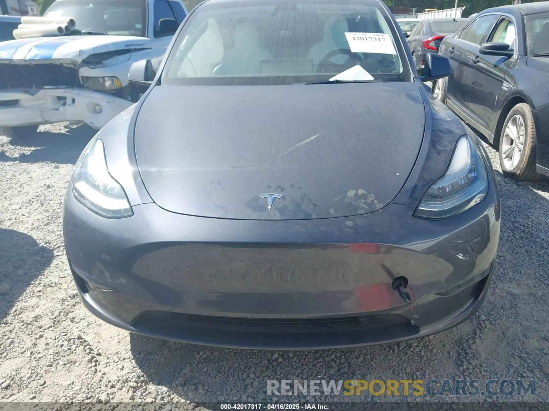 12 Photograph of a damaged car 5YJYGDEE0MF295134 TESLA MODEL Y 2021
