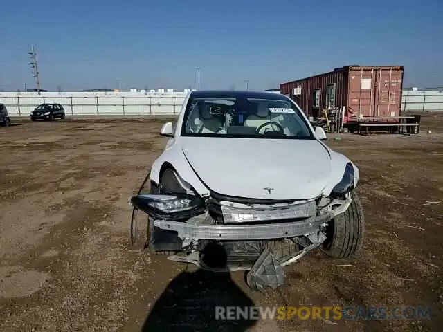 10 Photograph of a damaged car 5YJYGDEE0MF296591 TESLA MODEL Y 2021