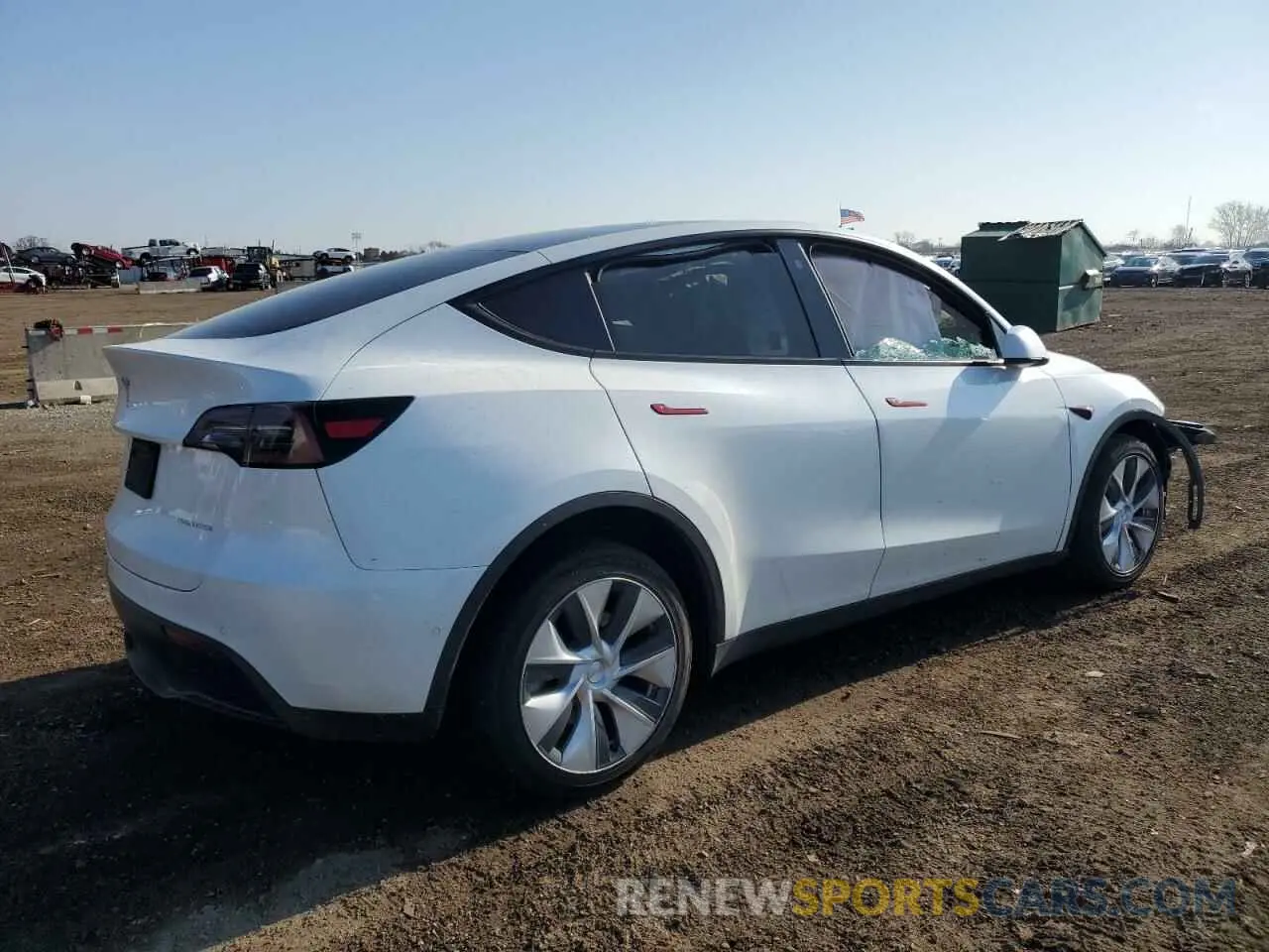 3 Photograph of a damaged car 5YJYGDEE0MF296591 TESLA MODEL Y 2021