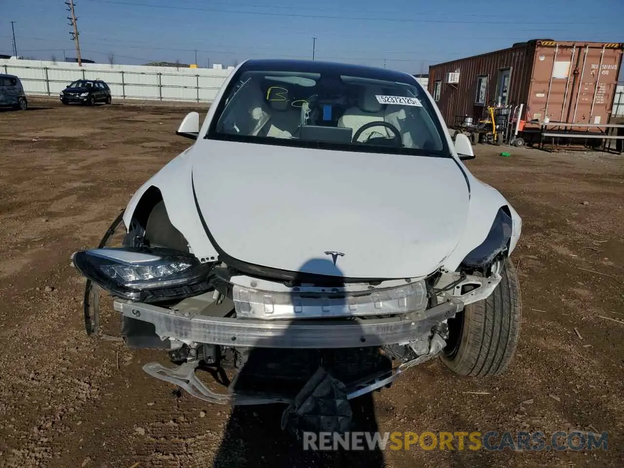 5 Photograph of a damaged car 5YJYGDEE0MF296591 TESLA MODEL Y 2021