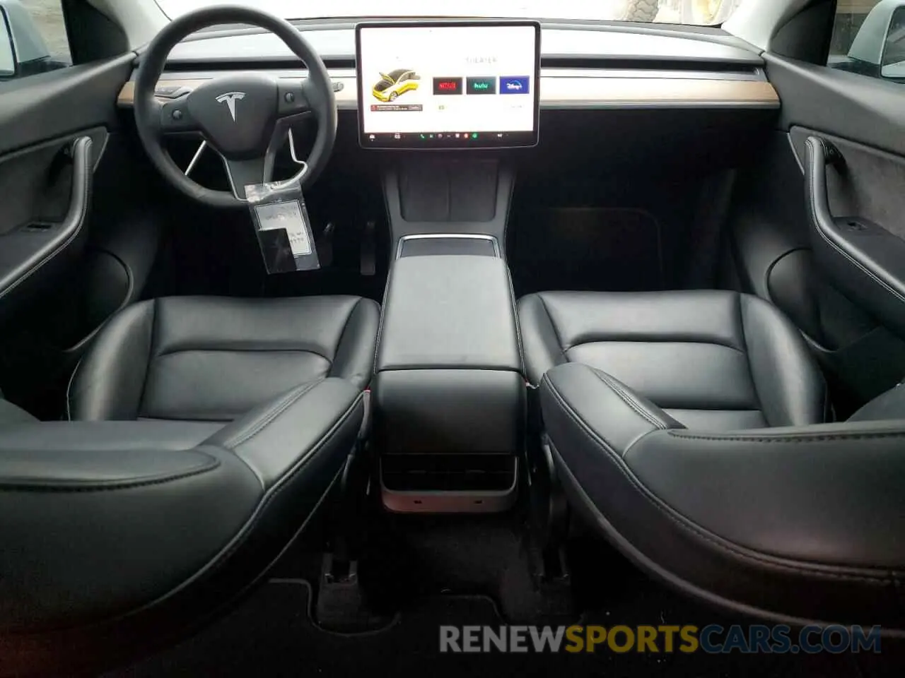8 Photograph of a damaged car 5YJYGDEE0MF299944 TESLA MODEL Y 2021