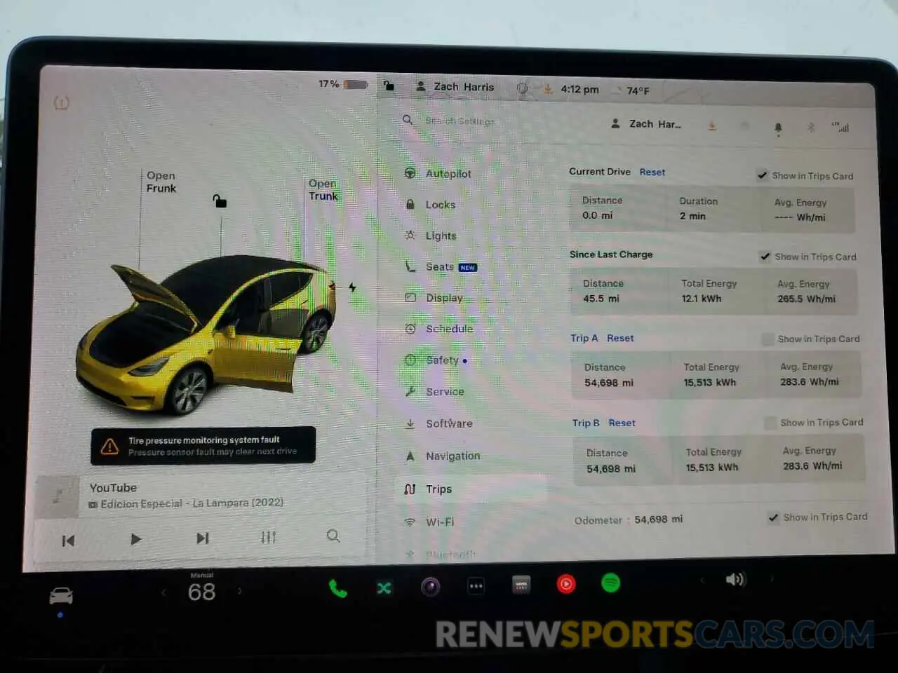 9 Photograph of a damaged car 5YJYGDEE0MF299944 TESLA MODEL Y 2021
