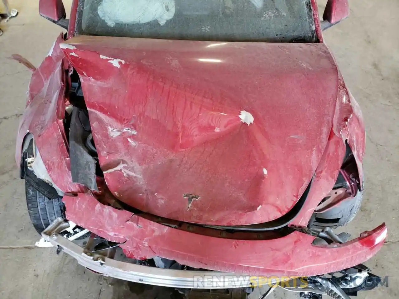 7 Photograph of a damaged car 5YJYGDEE1MF060497 TESLA MODEL Y 2021