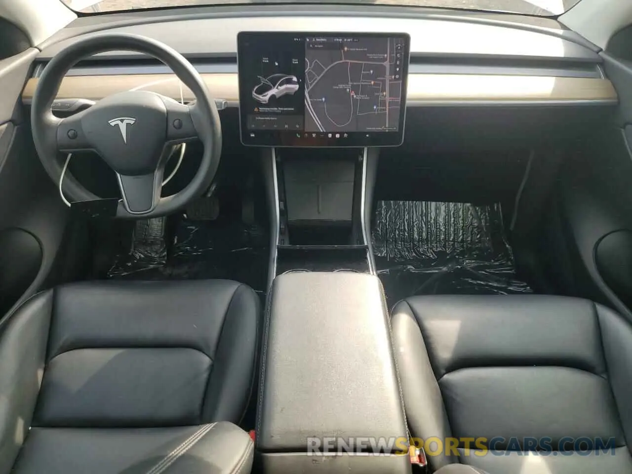 8 Photograph of a damaged car 5YJYGDEE1MF071385 TESLA MODEL Y 2021