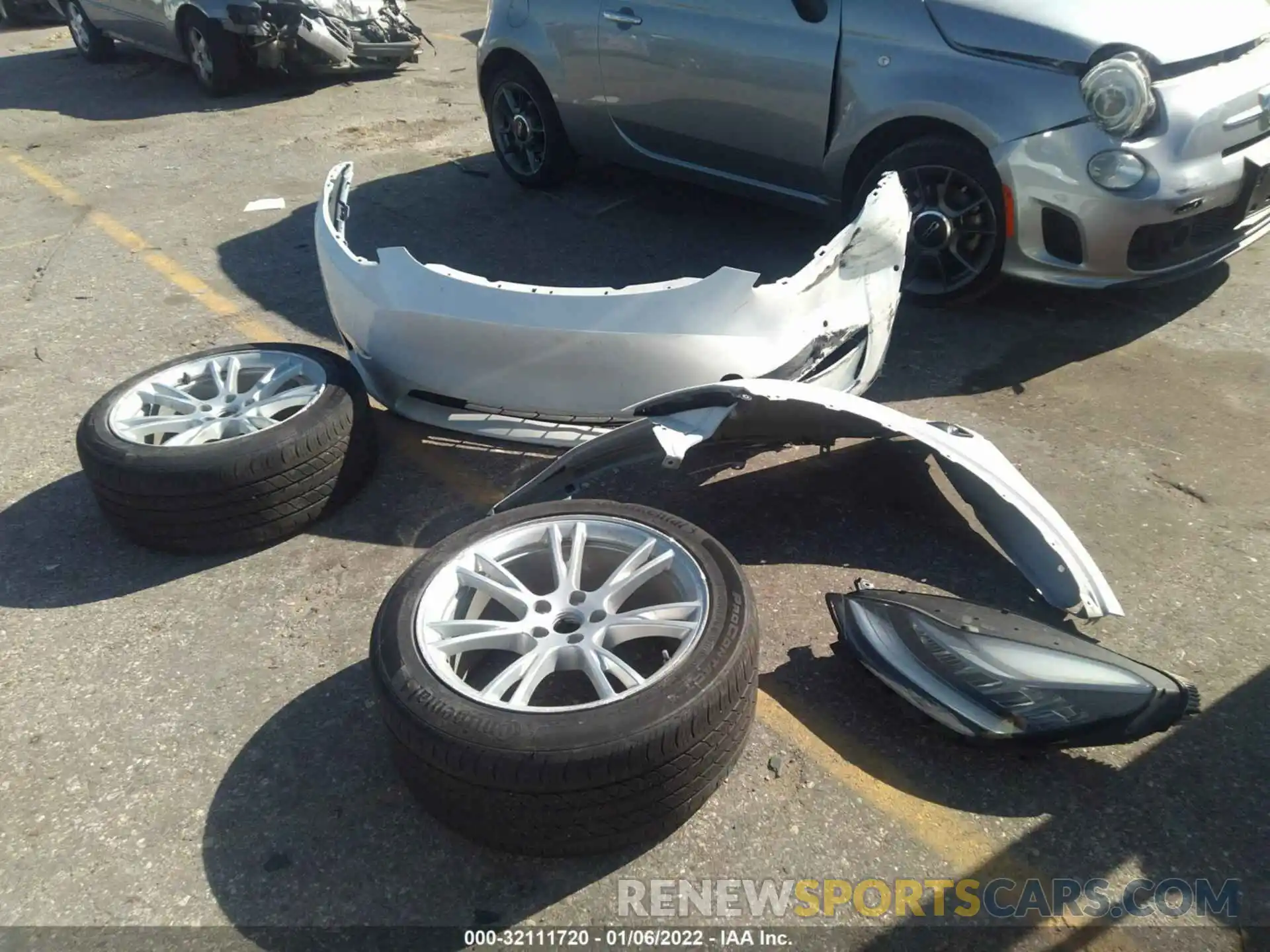 12 Photograph of a damaged car 5YJYGDEE1MF072021 TESLA MODEL Y 2021