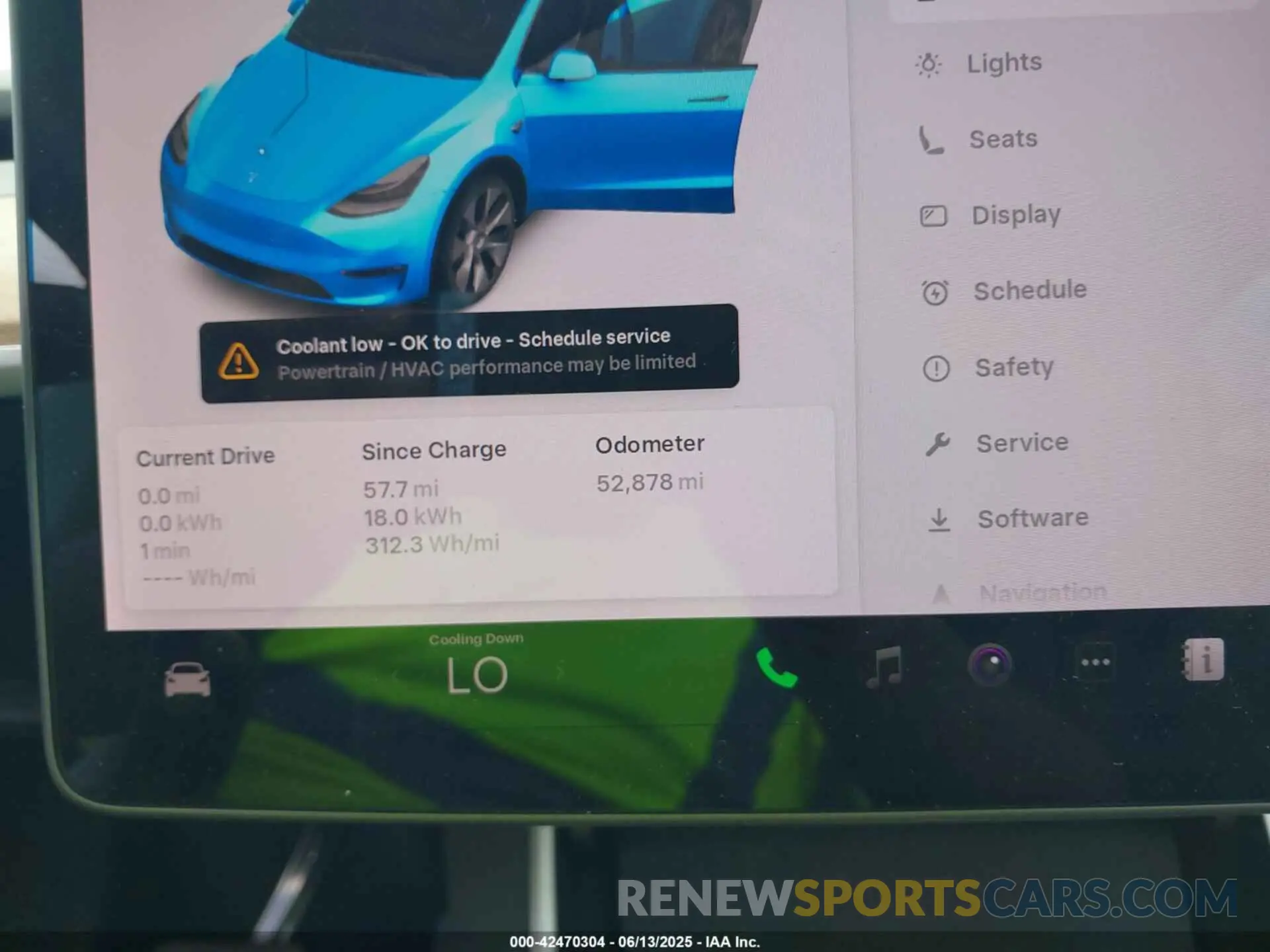 7 Photograph of a damaged car 5YJYGDEE1MF083326 TESLA MODEL Y 2021
