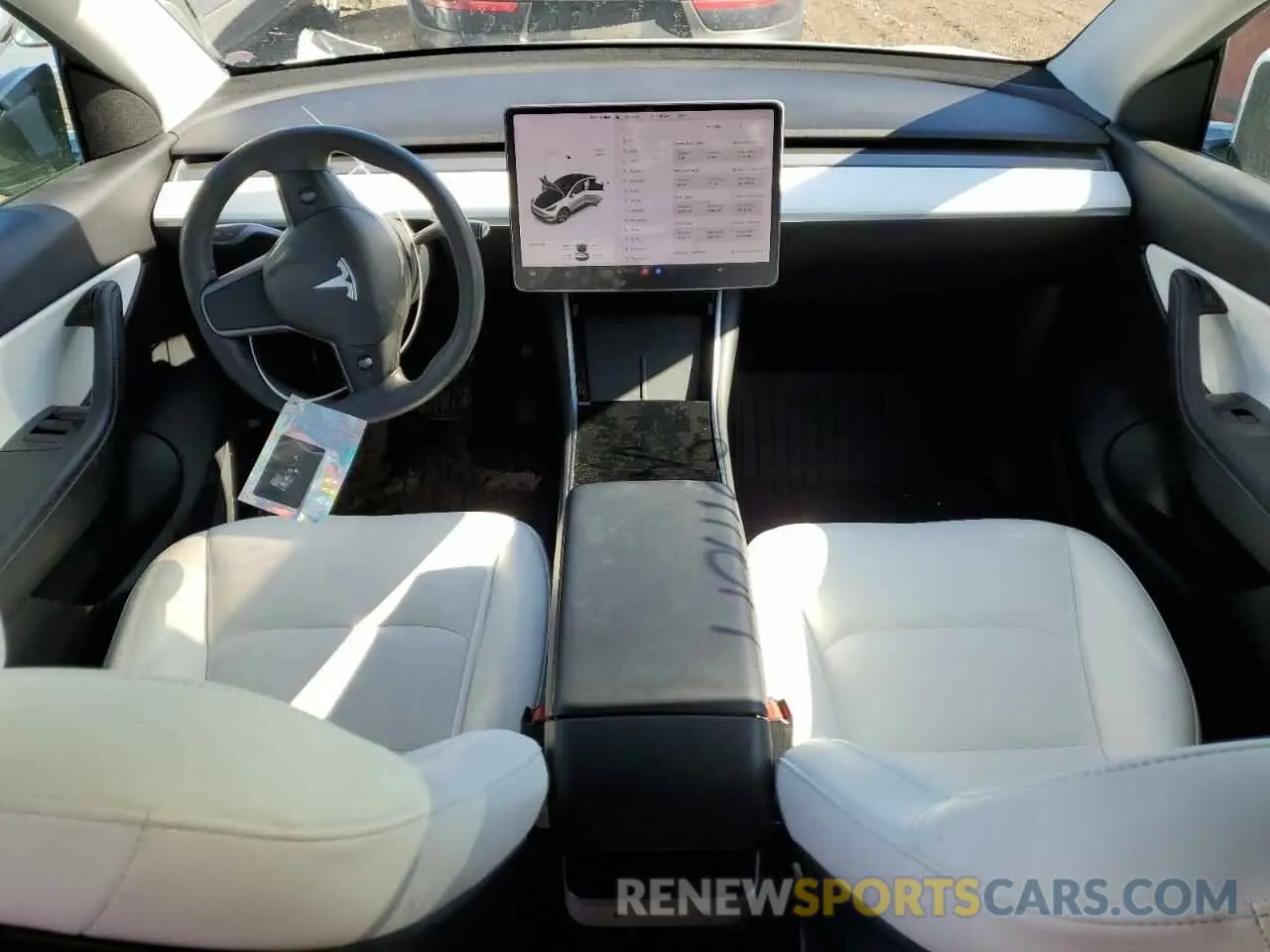 8 Photograph of a damaged car 5YJYGDEE1MF098649 TESLA MODEL Y 2021