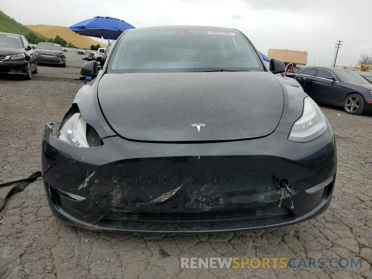 5 Photograph of a damaged car 5YJYGDEE1MF100089 TESLA MODEL Y 2021