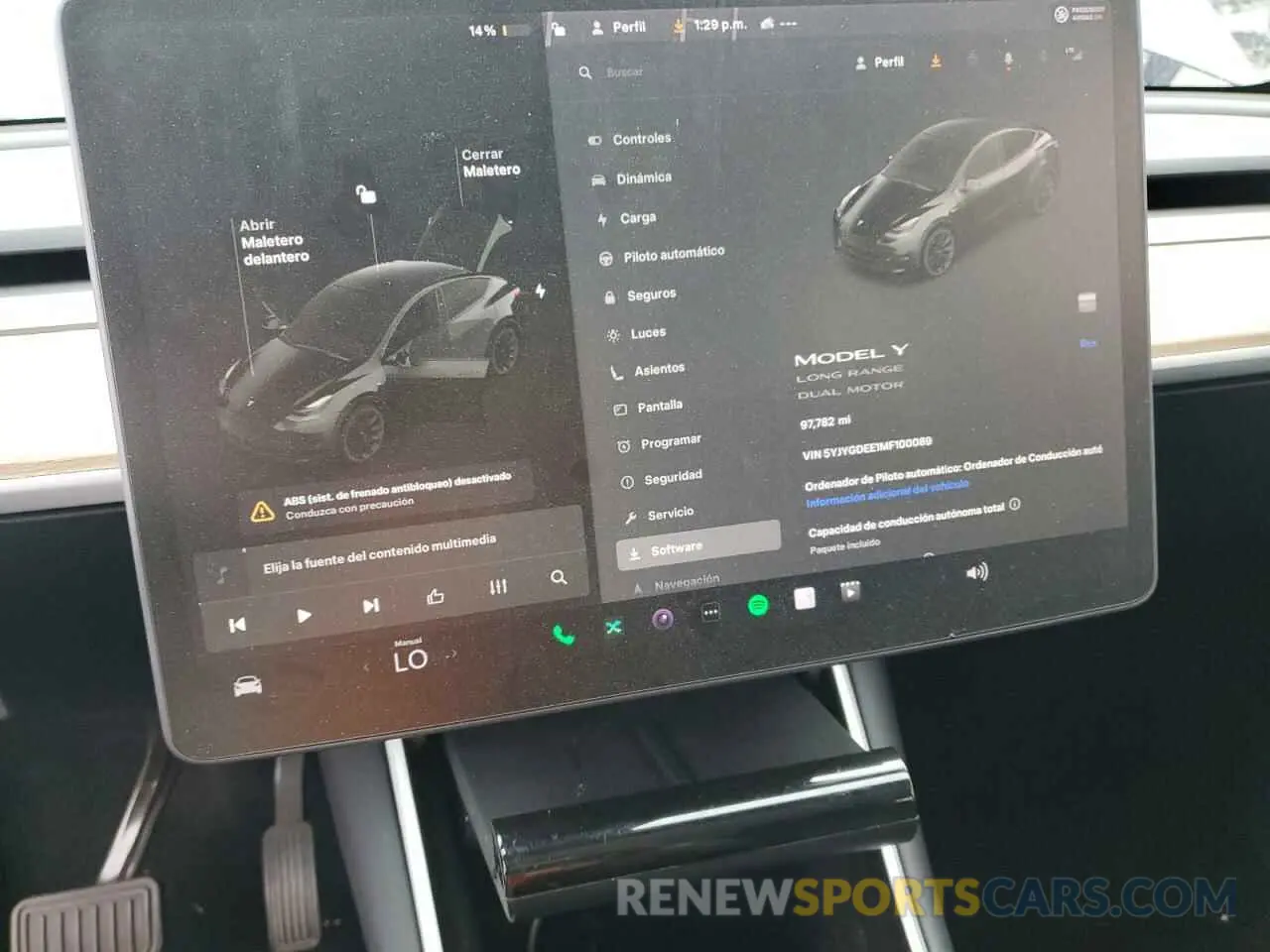 9 Photograph of a damaged car 5YJYGDEE1MF100089 TESLA MODEL Y 2021