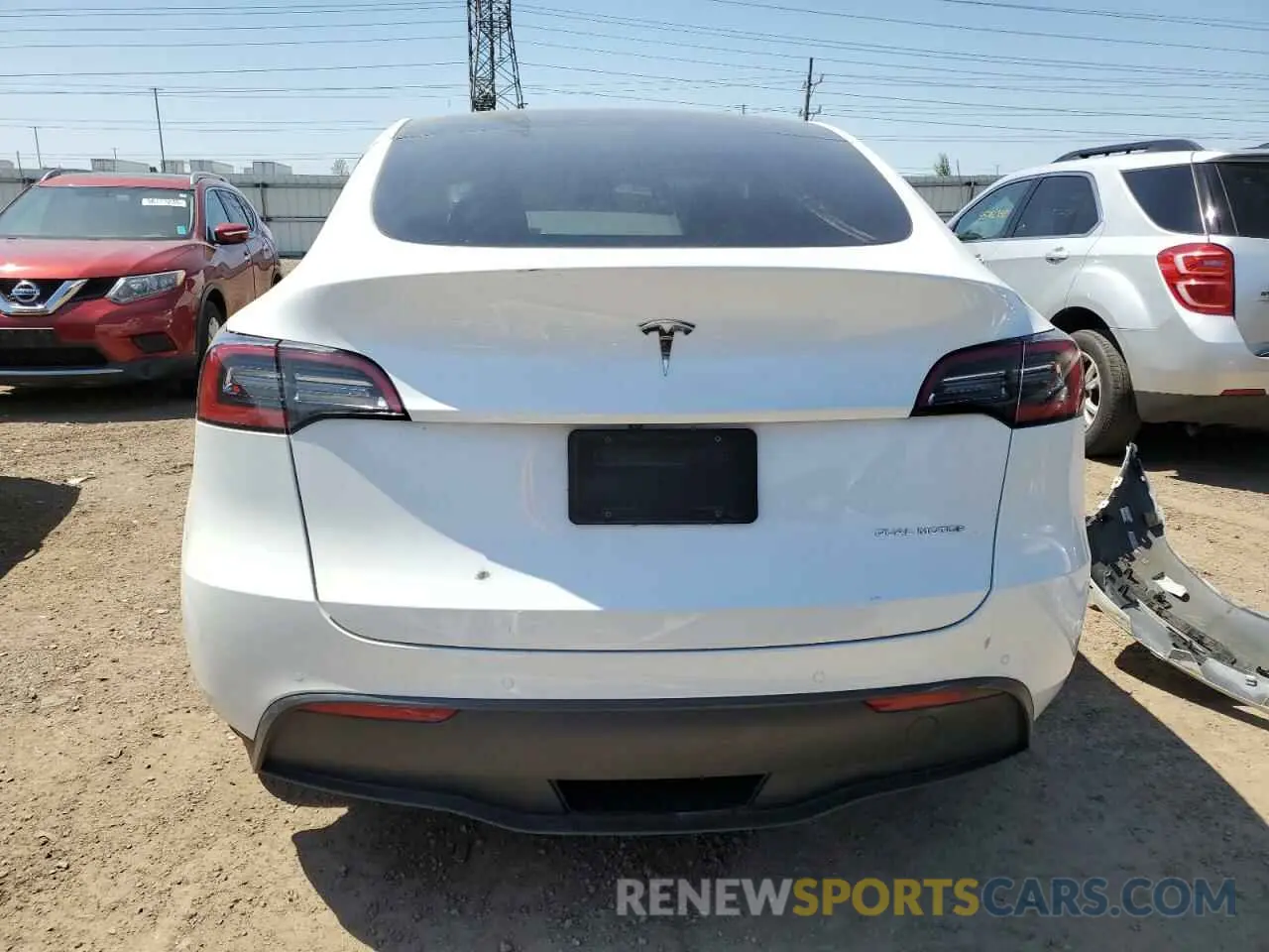 6 Photograph of a damaged car 5YJYGDEE1MF131536 TESLA MODEL Y 2021