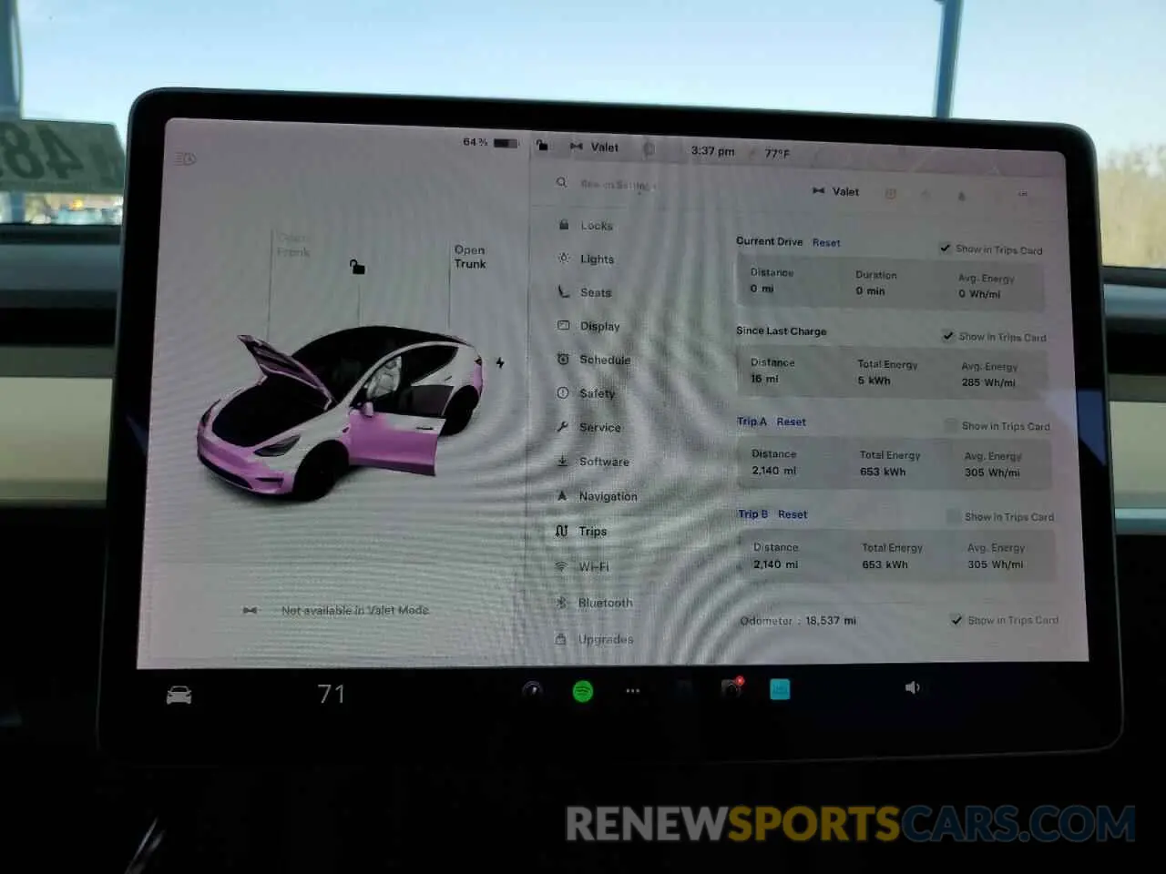 9 Photograph of a damaged car 5YJYGDEE1MF141631 TESLA MODEL Y 2021
