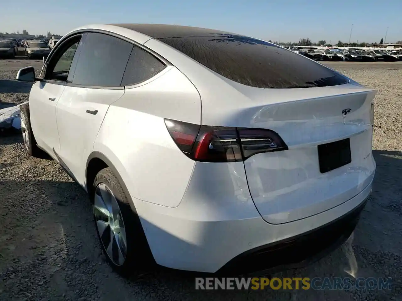 3 Photograph of a damaged car 5YJYGDEE1MF150815 TESLA MODEL Y 2021