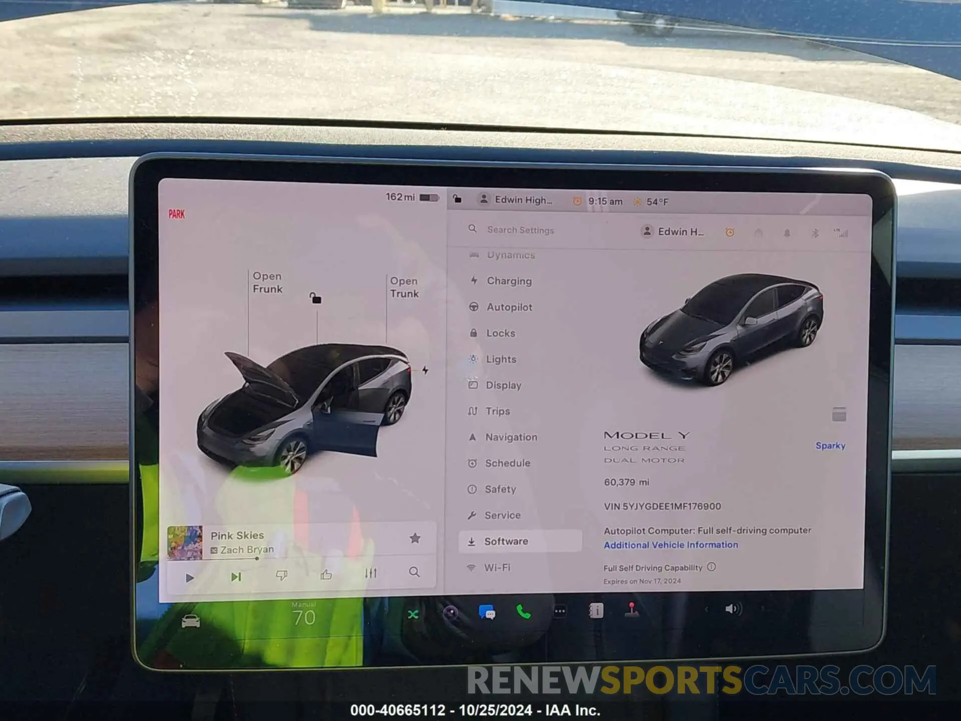 7 Photograph of a damaged car 5YJYGDEE1MF176900 TESLA MODEL Y 2021