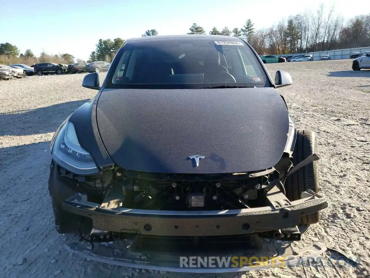 5 Photograph of a damaged car 5YJYGDEE1MF182048 TESLA MODEL Y 2021