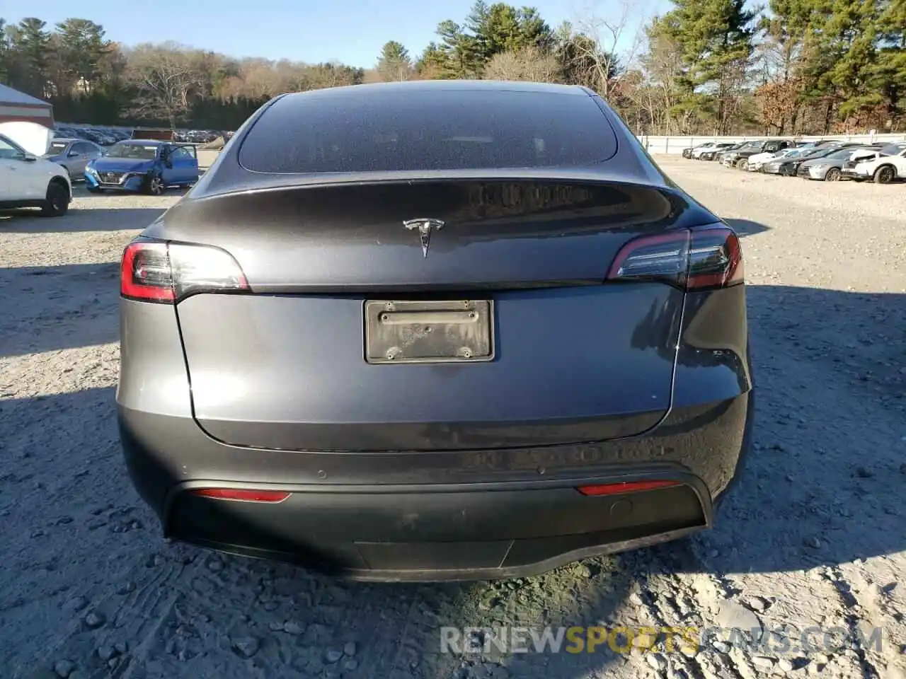 6 Photograph of a damaged car 5YJYGDEE1MF182048 TESLA MODEL Y 2021