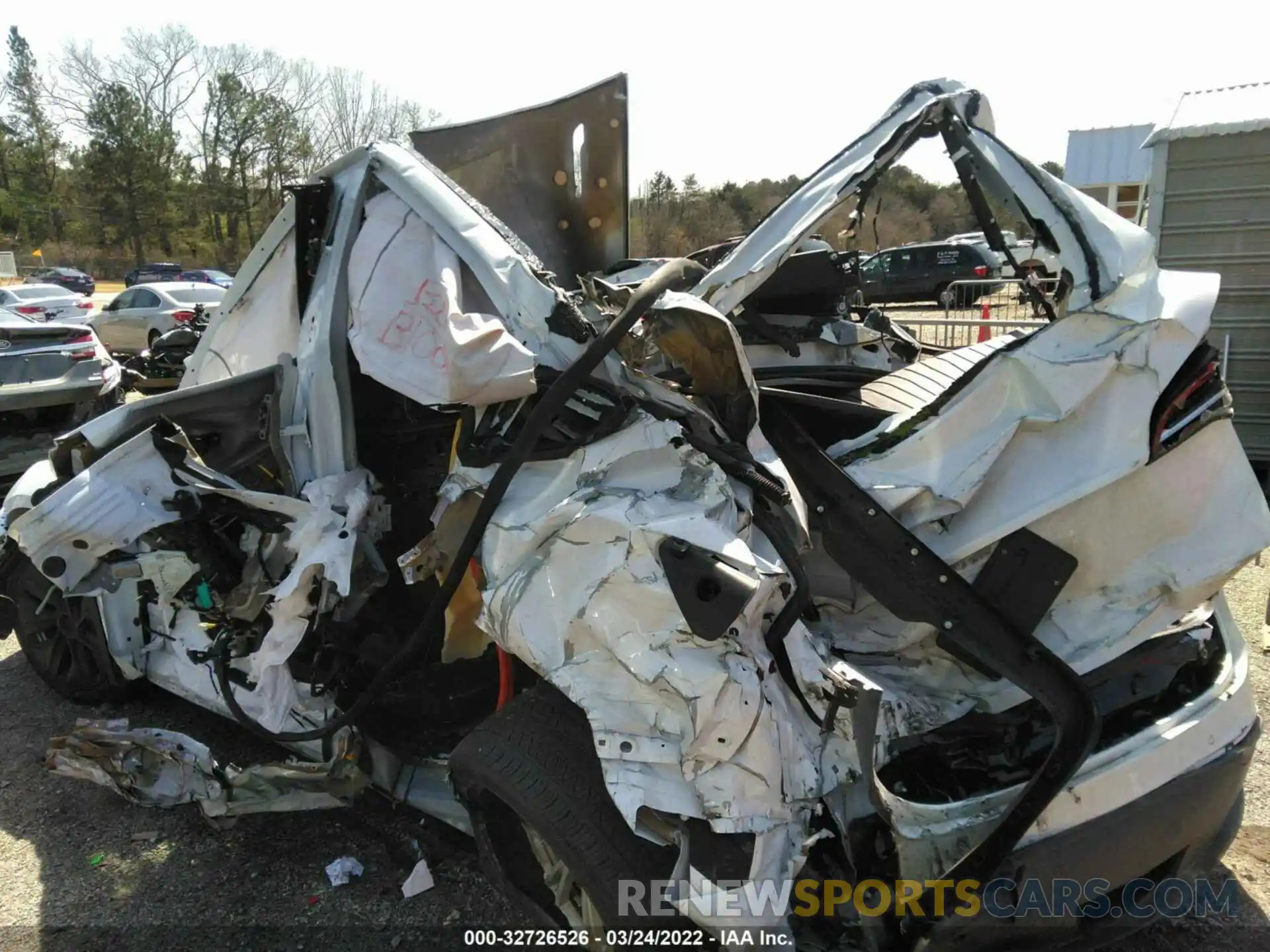 6 Photograph of a damaged car 5YJYGDEE1MF254429 TESLA MODEL Y 2021