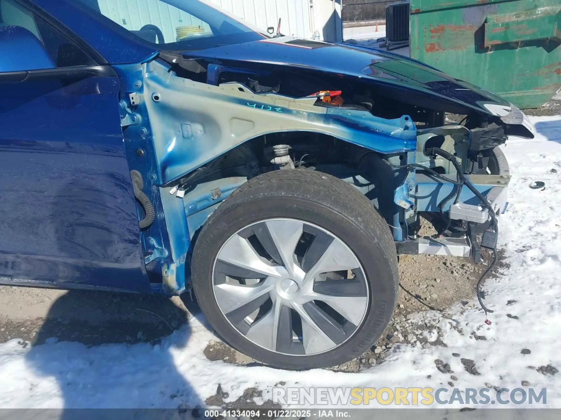 19 Photograph of a damaged car 5YJYGDEE1MF263549 TESLA MODEL Y 2021