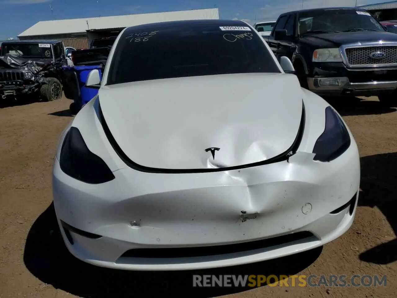 5 Photograph of a damaged car 5YJYGDEE1MF265074 TESLA MODEL Y 2021
